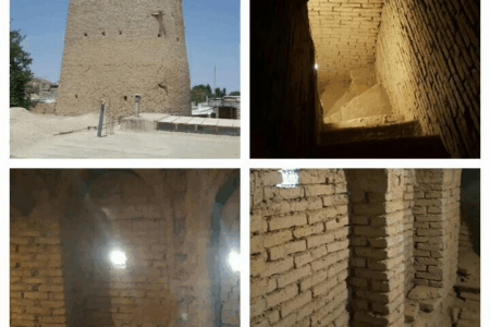 تصاویر تازه از نمای داخلی و برج نگهبانی تاریخی ورپشت – میدان امام حسین(علیه السلام)