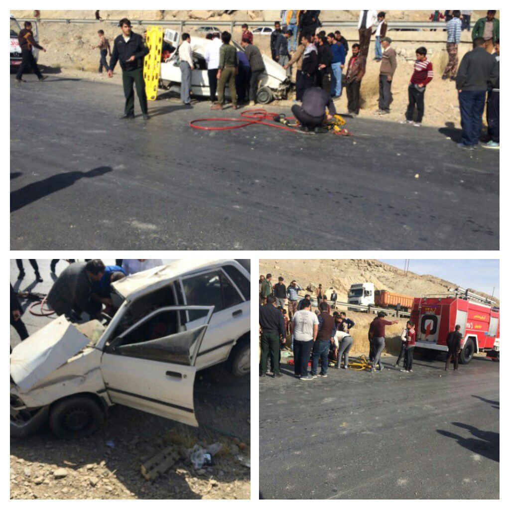 گزارش رسمی – حادثه رانندگی در پیچ ورودی ورپشت (خوشبختانه بدون تلفات جانی)