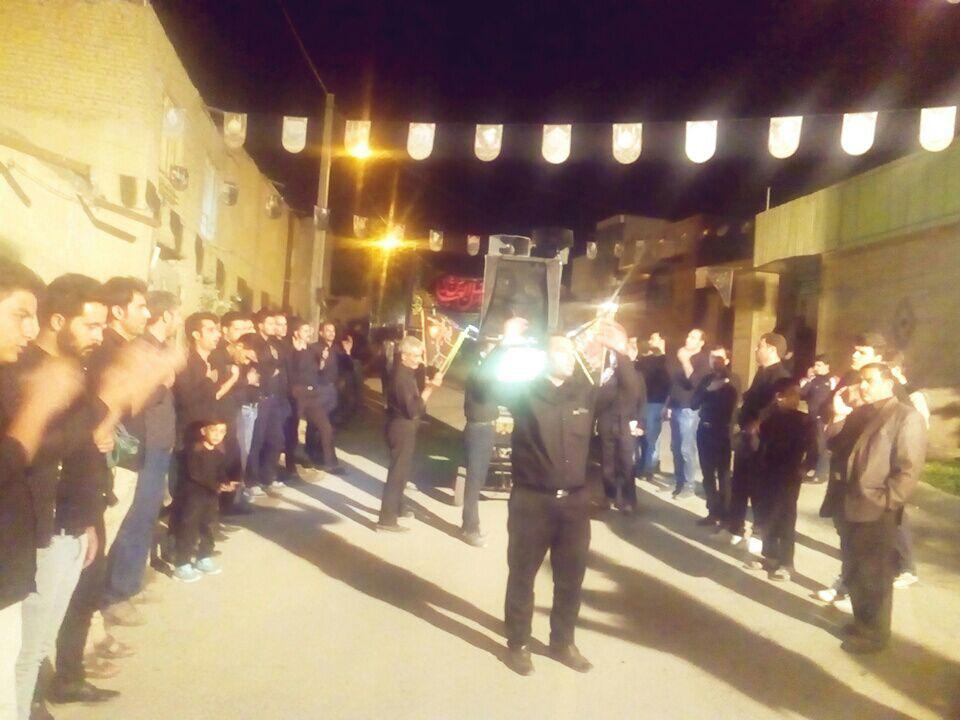 عزاداری دهه نخست محرم ۱۳۹۶ در روستای ورپشت