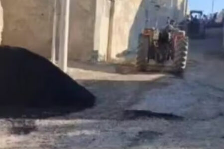 آغاز عملیات آسفالت خیابان شهید مطهری شرقی ورپشت