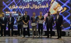 کسب مقام ارزشمند سوم توسط جناب آقای محمد شجاعی در مسابقات مچ‌اندازی فستیوال قدرت ملارد استان تهران