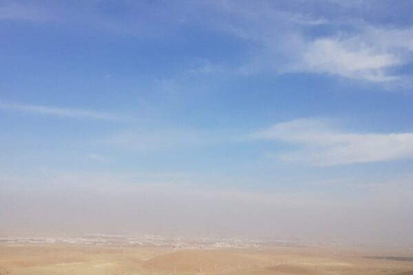 گزارش وضعیت آلودگی هوا بر فراز منطقه کرون – ثبت تصویری از گردنه سرخ / ۸ آذر ۱۴۰۴