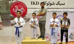 درخشش ورزشکاران کاراته روستای ورپشت در مسابقات کشوری IKD، همزمان با گرامیداشت هفته دولت
