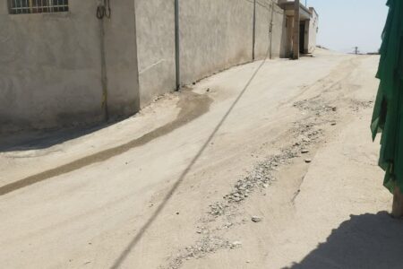 پیام شهروندان ورپشت درباره ضرورت آسفالت‌ریزی پس از تعمیرات لوله آب در خیابان شریف و کوچه‌های مجاور