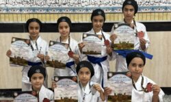 درخشش دختران کاراته‌کار روستای ورپشت در هشتمین دوره مسابقات کشوری سبک شوتوکان IKD به میزبانی دانشگاه آزاد نجف‌آباد