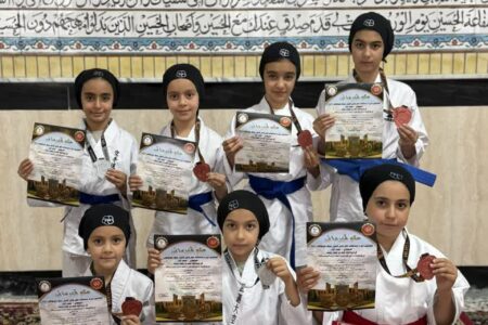 درخشش دختران کاراته‌کار روستای ورپشت در هشتمین دوره مسابقات کشوری سبک شوتوکان IKD به میزبانی دانشگاه آزاد نجف‌آباد