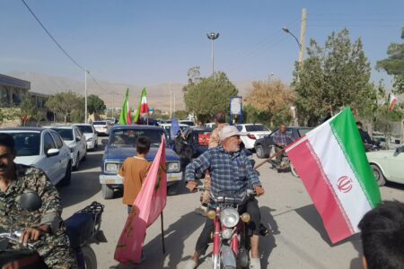 برگزاری ویژه‌برنامه رژه موتوری و غبارروبی گلزار مطهر شهدای ورپشت به مناسبت هفته دفاع مقدس ۱۴۰۴