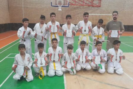 درخشش جودوکاران نوجوان ورپشت در مسابقات استانی